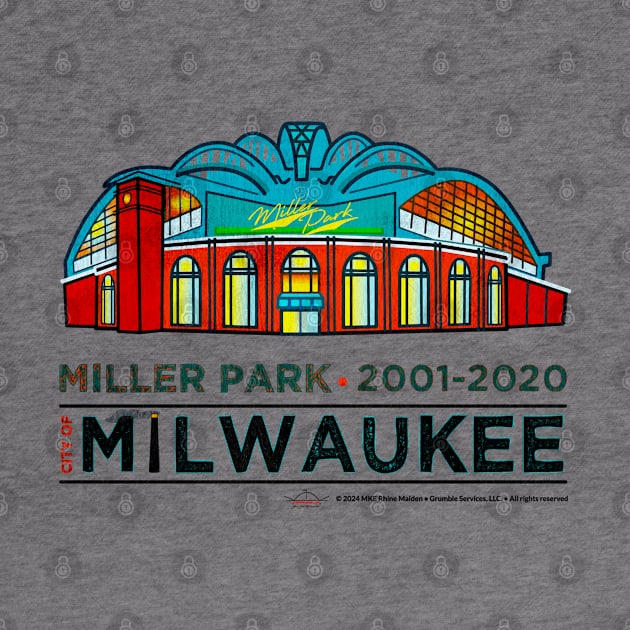 Miller Park • Milwaukee Brewers • MKE WI by The MKE Rhine Maiden